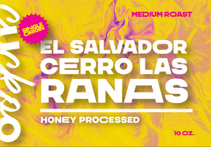 El Salvador Cerro Las Ranas Honey
